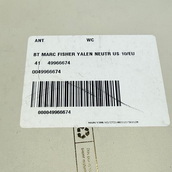 Marc Fisher Yale Dark Neutral Suede Chelsea Boot US Size 10 - Picture 14 of 15